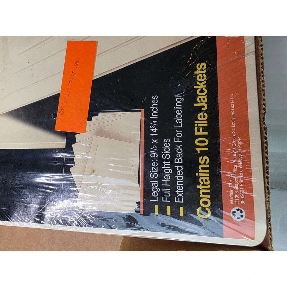 Pendaflex Essentials File Folders 150ct & Globe-Weis File Jackets 10ct Legal